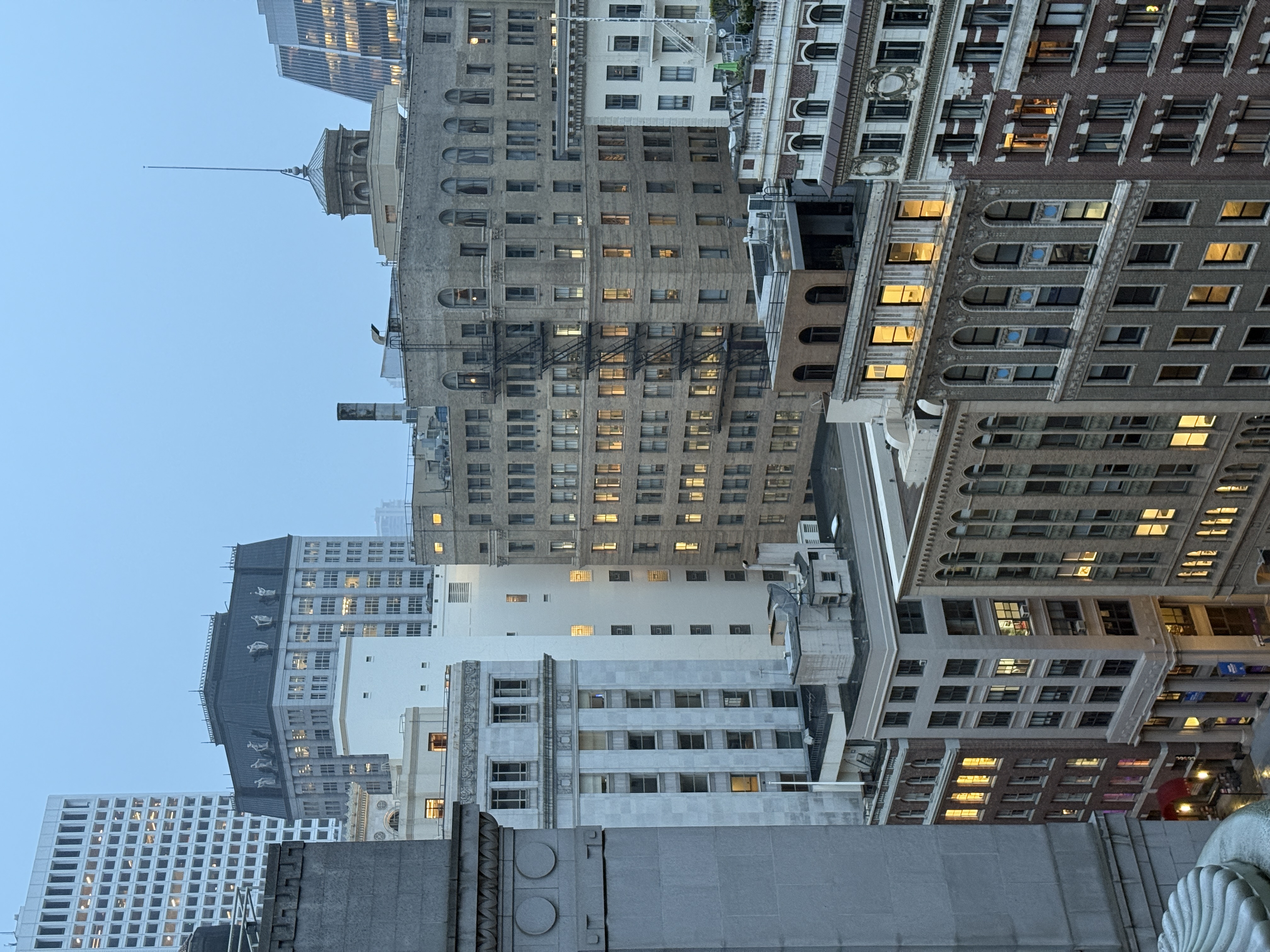 View of downtown from the office