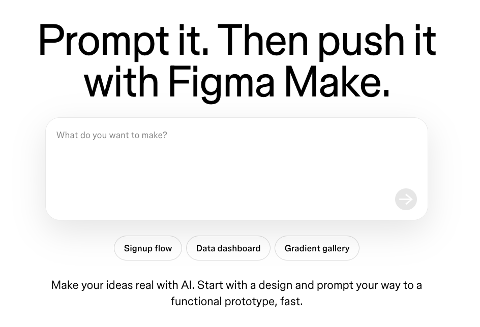 Figma make chatbox